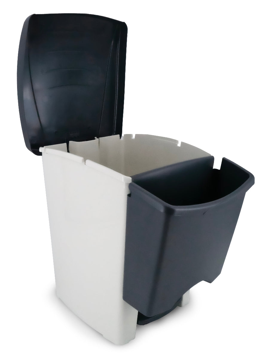 50L Recycling Bin with Lid | Ecological Waste Separation