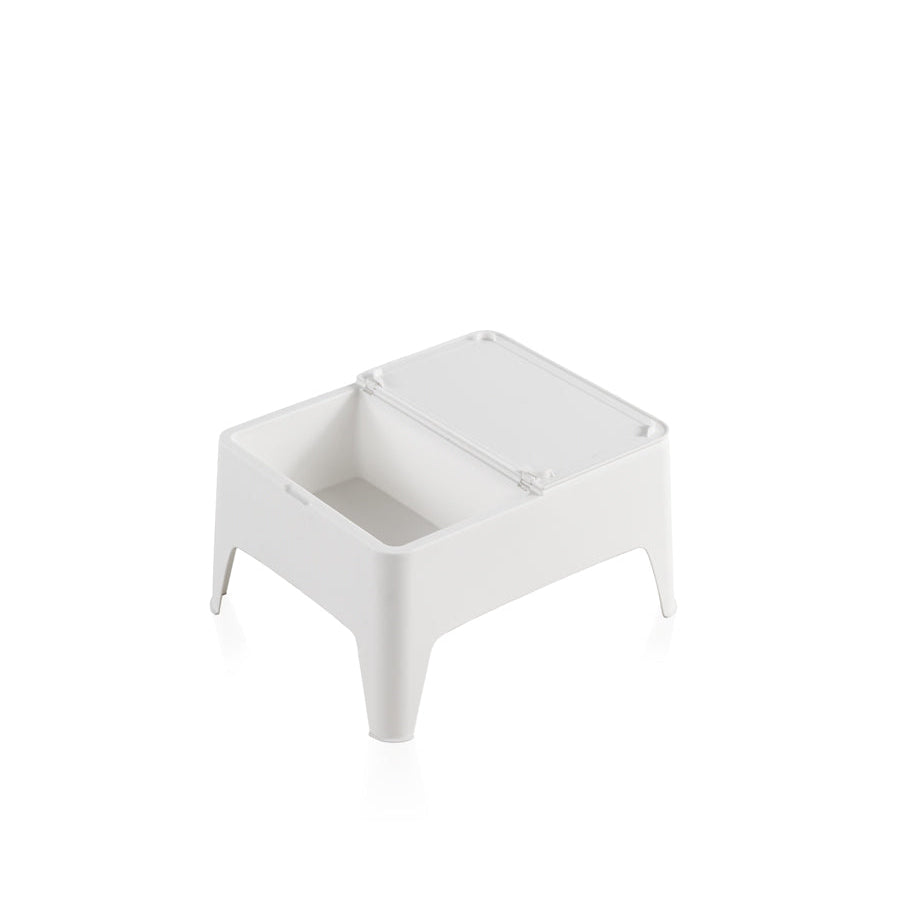 Conjunto de Muebles de Jardín de Plástico Reciclado - Costa Blanco | Sillón y Mesa Exterior