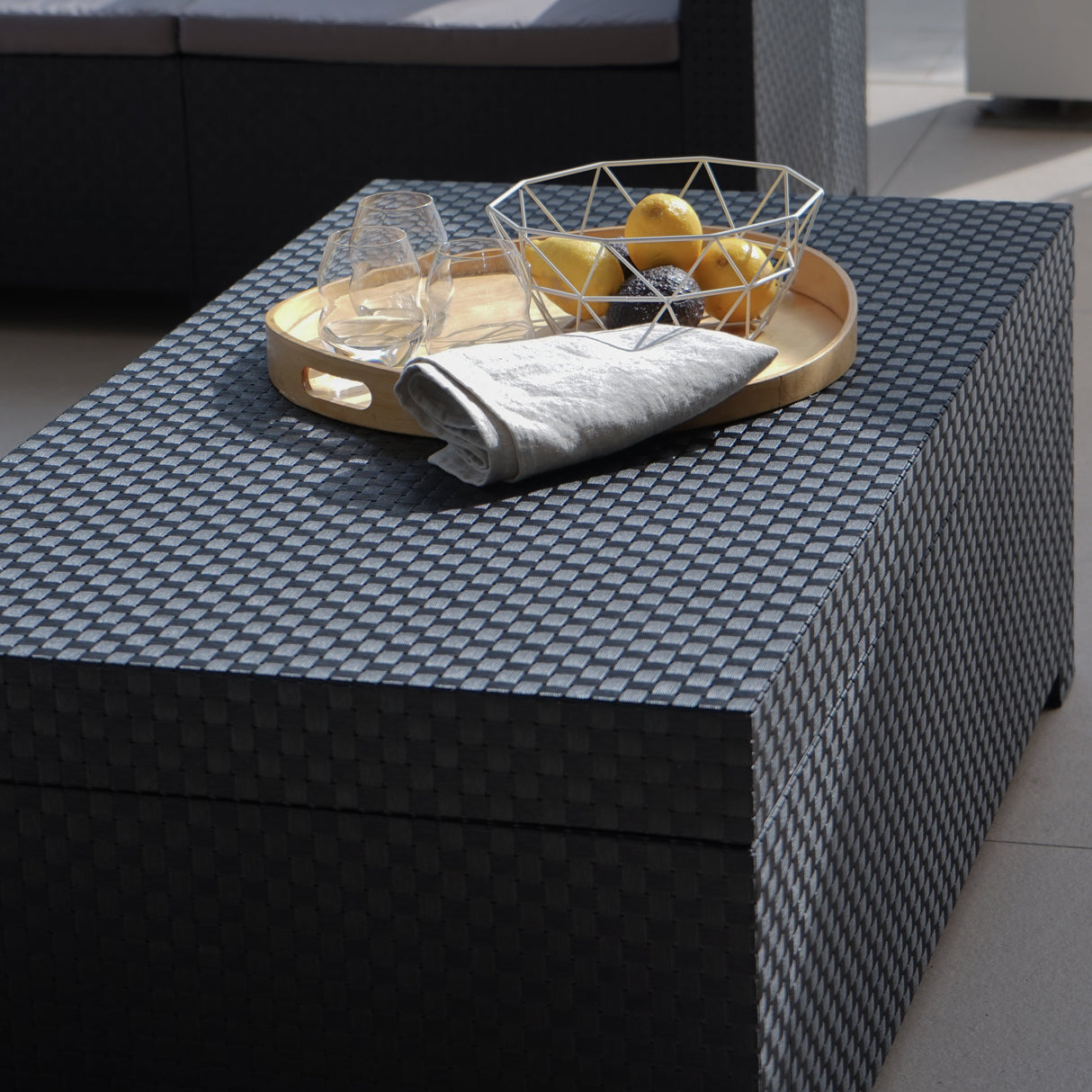 Baúl para Exterior Diva - Hecho con Plástico Reciclado