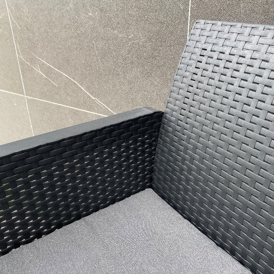 Nassau Tête-à-Tête Garden Set with Storage | Recycled Plastic Chairs and Table