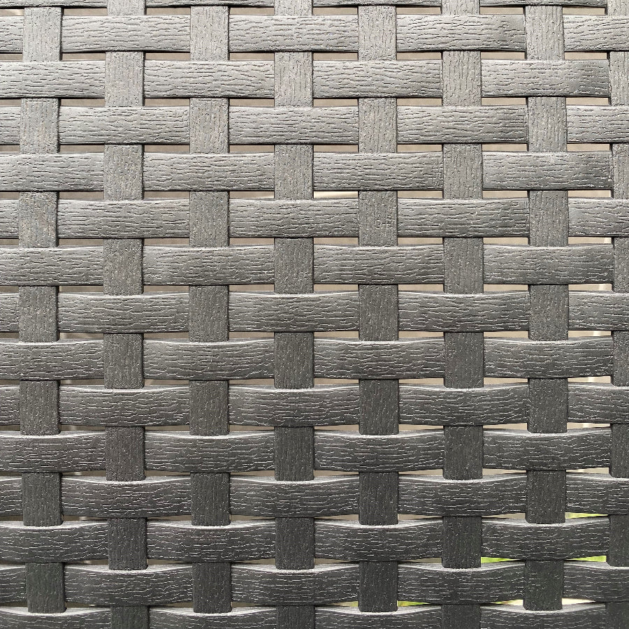 Nassau Confort Storage Graphite Garden Set | Sofa, Armchairs, and Table Made of Recycled Plastic