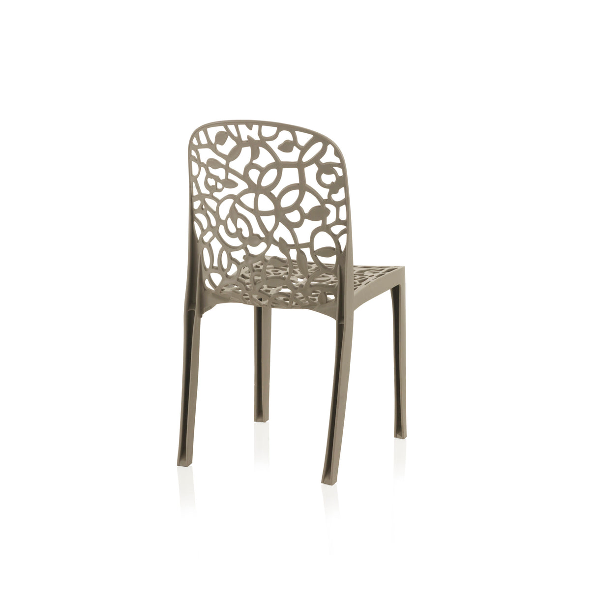 Pack of 6 Flora Chairs Made from Recycled Plastic | Sustainable and Durable Design