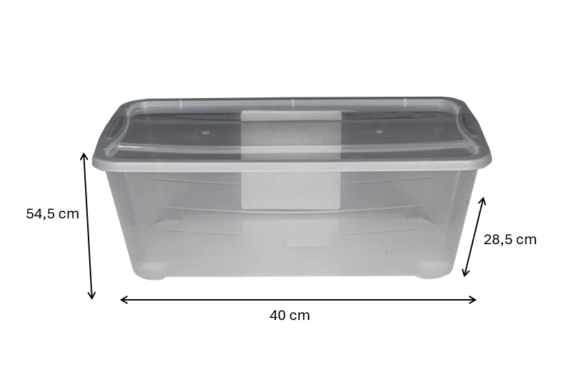 Pack de 5 Cajas Organizadoras Life Story 11 Litros