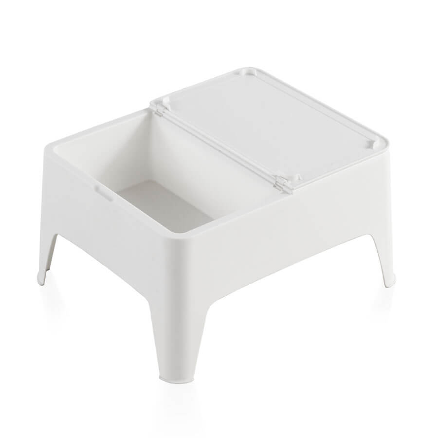 Mesa Auxiliar Alaska de Plástico Sostenible | Práctica y Ecológica