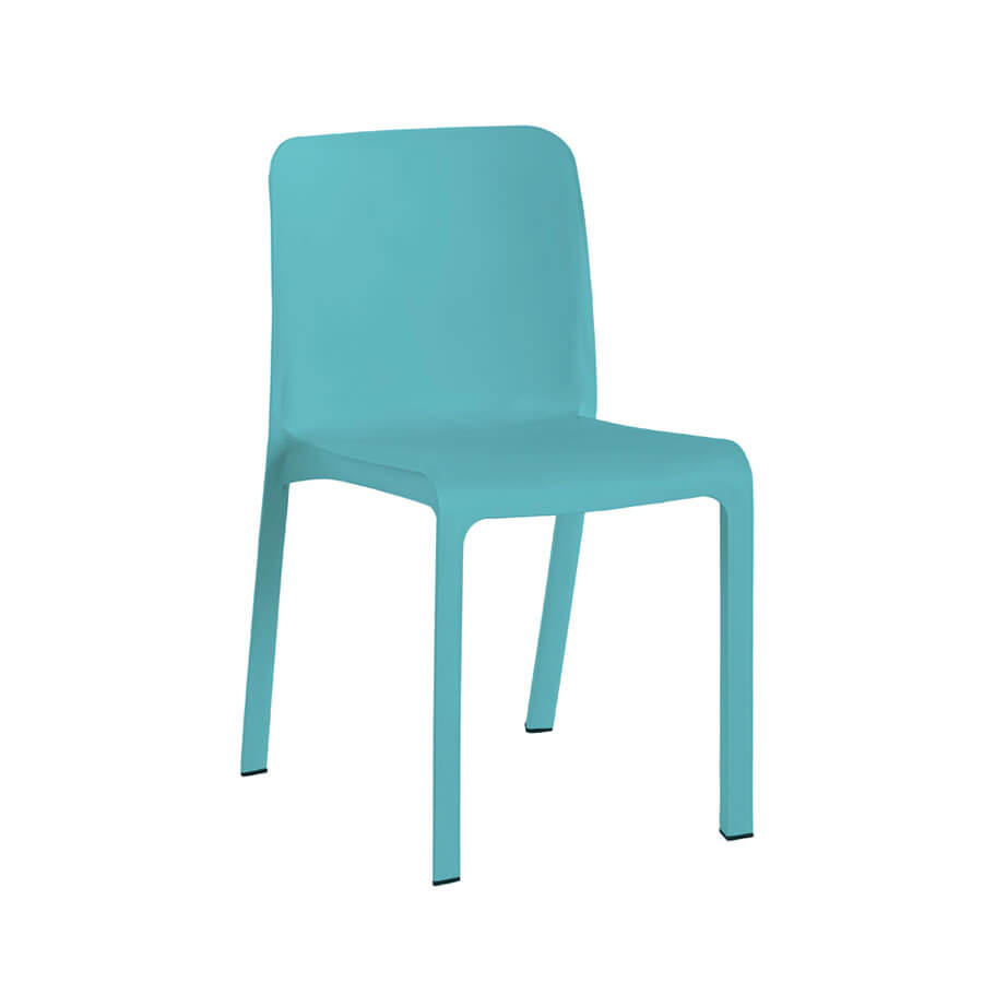 Pack of 6 Grana Chairs Made from Recycled Plastic | Durability and Comfort