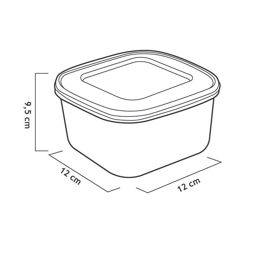 Set de 17 Tápers Herméticos Easy Seal Coral | Conservación de Alimentos sin Fugas
