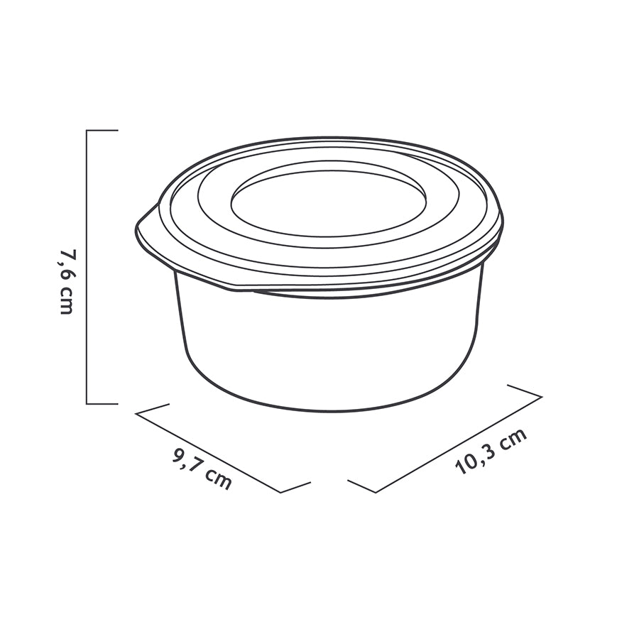 Set de 17 Tápers Herméticos Easy Seal Coral | Conservación de Alimentos sin Fugas