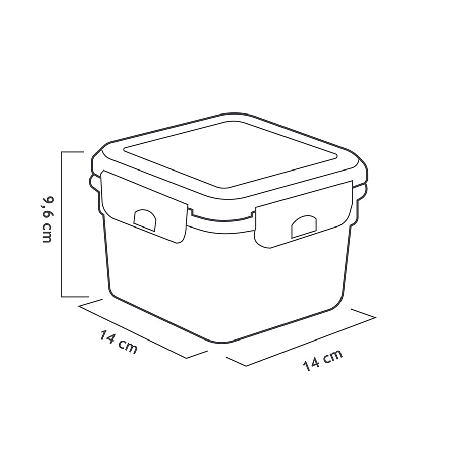 Recipiente Hermético SuperLock | Almacenamiento Seguro para Alimentos