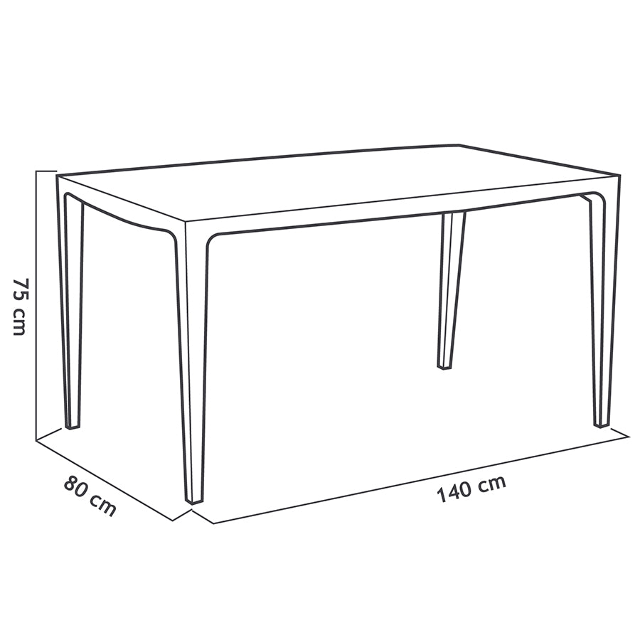 Modern and Durable Master Table | Indoor and Outdoor Use