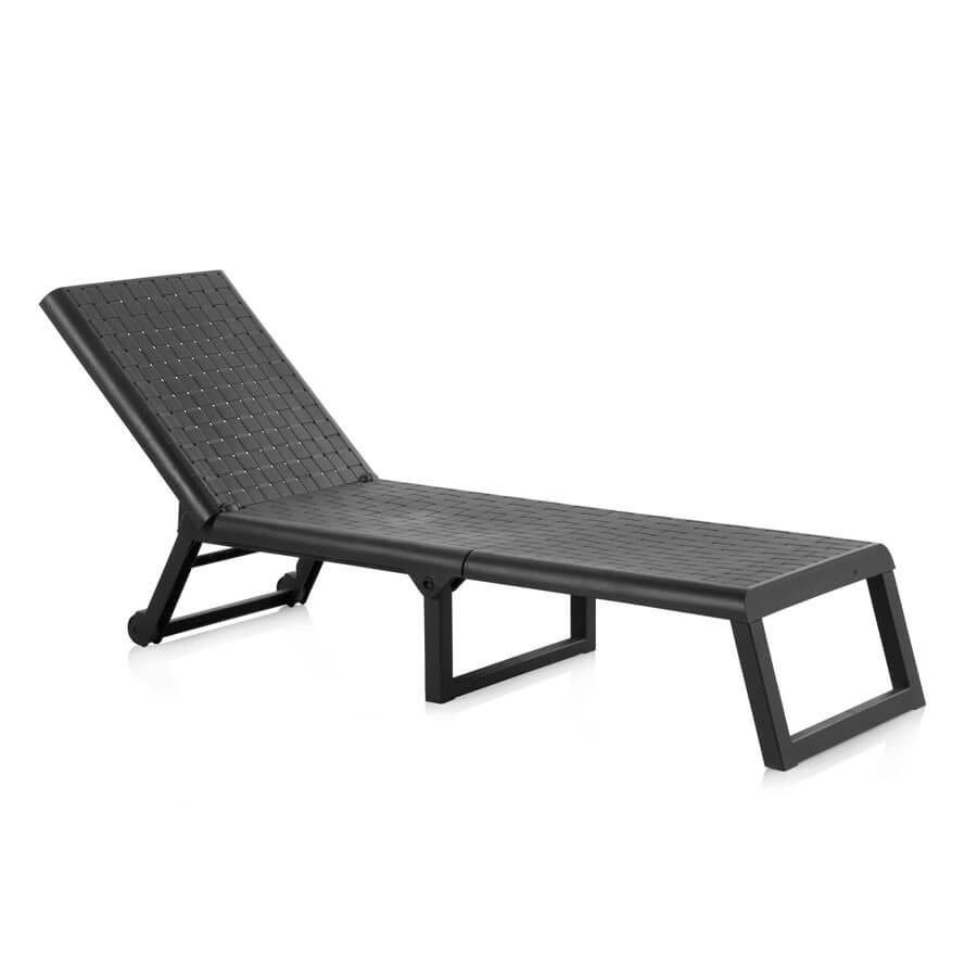 Dream Folding Lounger with Adjustable Backrest | Ideal for Garden and Pool