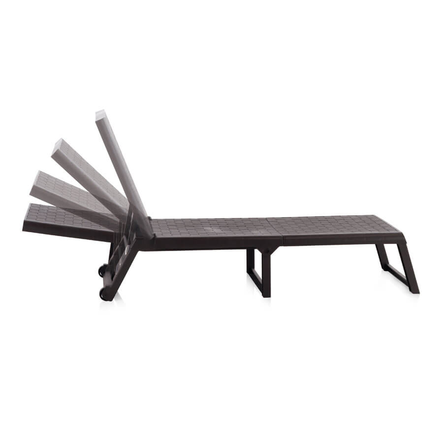 Dream Lounger com Encosto Ajustável | Ideal para Jardim e Piscina