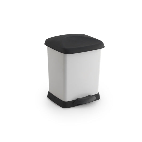 Cubo de Basura con Pedal 22L | Apertura Sin Manos y Diseño Compacto