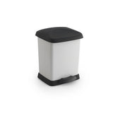Cubo de Basura con Pedal 22L | Apertura Sin Manos y Diseño Compacto