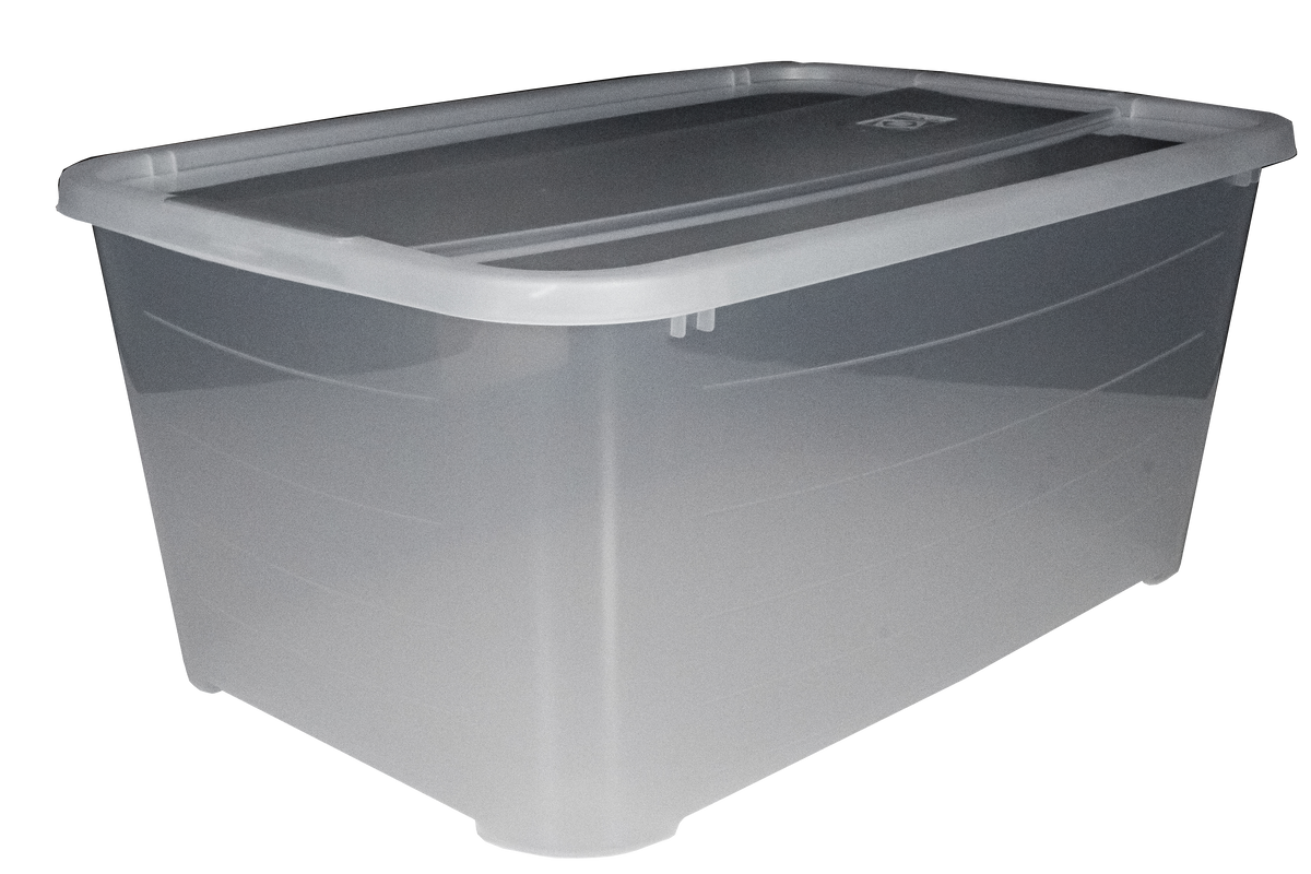 Pack de 2 Cajas de Almacenamiento 45L