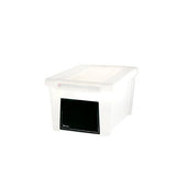 Pack de 10 Cajas Organizadoras Transparentes 5L con Etiqueta