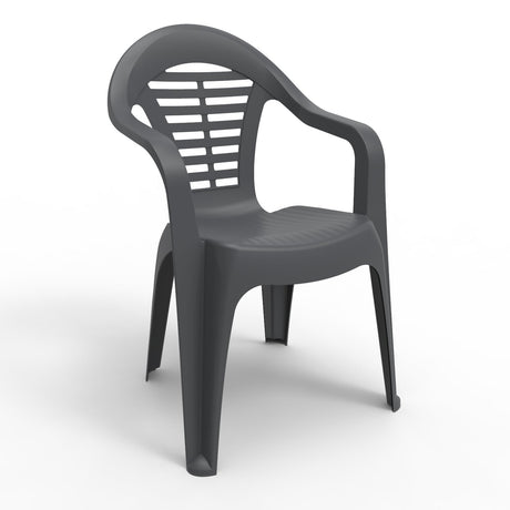 Silla Menorca - Pack de 6 unidades | Sillas de exterior apilables y de alta calidad