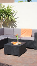 Oasis Injection-Moulded Plastic Garden Furniture Set | Modern and Durable Design