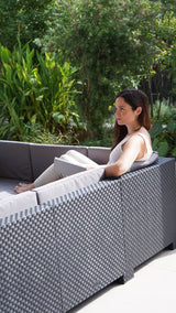 Oasis Injection-Moulded Plastic Garden Furniture Set | Modern and Durable Design
