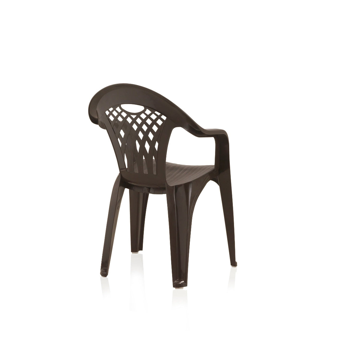 Pack de 6 Sillas Cancún de Plástico Reciclado | Sillas Apilables de Jardín y Catering