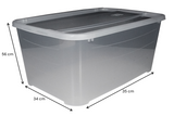 Pack de 2 Cajas de Almacenamiento 45L