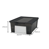 Pack de 6 Cajas Organizadoras 11L con Etiqueta Identificativa