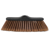 Pack of 4 Multipurpose Brooms with Heavy-Duty Bristles | Indoor and Outdoor Cleaning