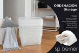 Pack de 20 Cajas de Almacenamiento Life Story 11L Transparentes con Tapa