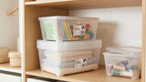 Pack de 8 Cajas Organizadoras con Tapa 6L
