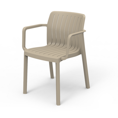 Pack de 4 Sillas Lea | Silla de exterior con diseño moderno - Disponible en 3 colores