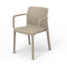 Pack de 4 Sillas Lea | Silla de exterior con diseño moderno - Disponible en 3 colores