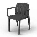Pack de 4 Sillas Lea | Silla de exterior con diseño moderno - Disponible en 3 colores