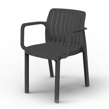 Pack de 4 Sillas Lea | Silla de exterior con diseño moderno - Disponible en 3 colores