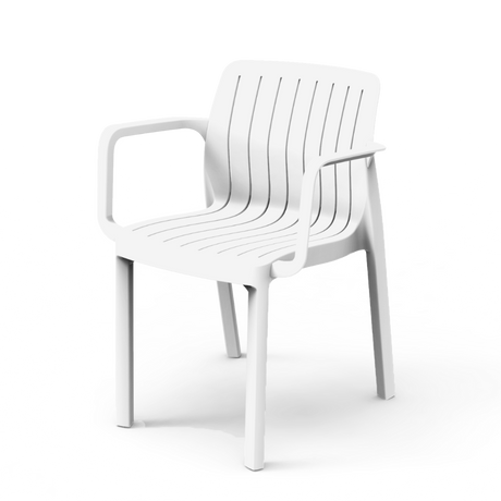 Pack de 4 Sillas Lea | Silla de exterior con diseño moderno - Disponible en 3 colores