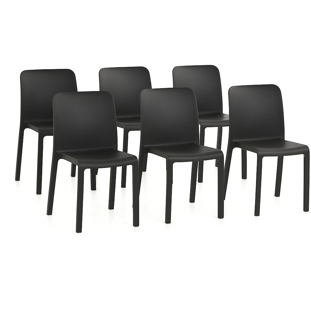 Atlanta Patio Set | Extendable Table + 6 Outdoor Chairs