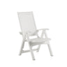 Metal Recliner Chair (Pack of 2) | Multi-Position and Ergonomic Design for the Garden