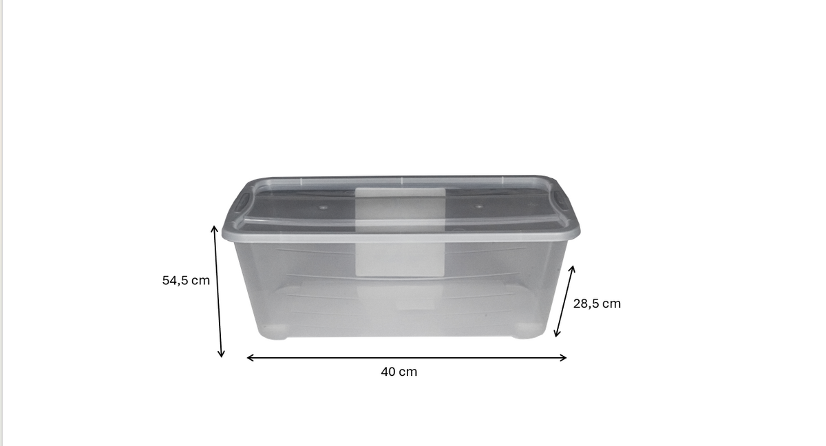Pack de 5 Cajas Organizadoras Life Story 11 Litros