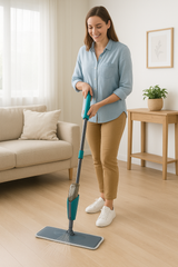 Mopa con Pulverizador en Spray de Microfibra absorbente | 2 colores disponibles