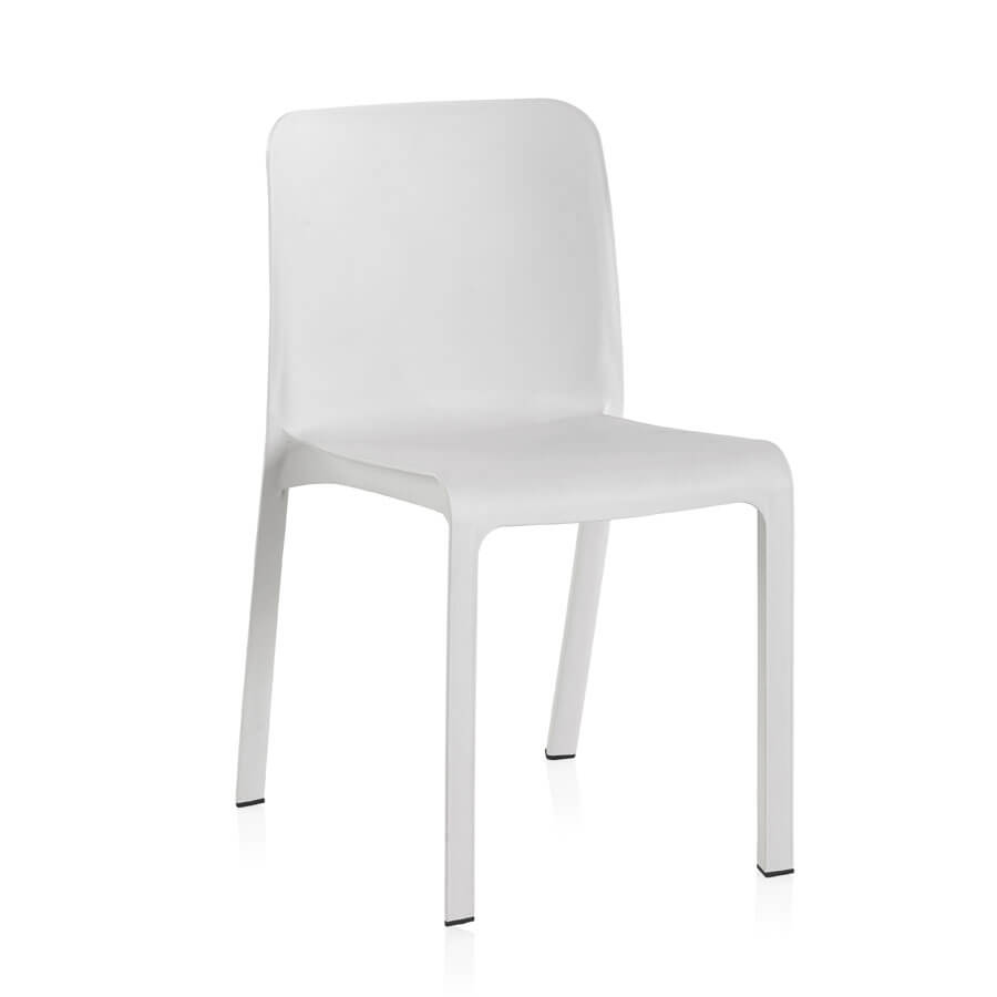 Pack de 6 Sillas Grana de Plástico Reciclado | Durabilidad y Comodidad