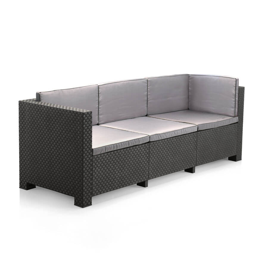 Oasis Injection-Moulded Plastic Garden Furniture Set | Modern and Durable Design