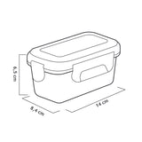 Set de 3 Tápers Herméticos SuperLock | Resistentes y Aptos para Microondas
